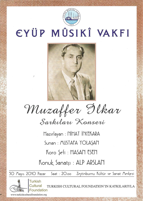 Muzaffer İlkar Şarkıları Konseri